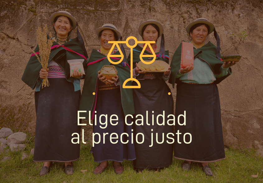 Elige calidad comercio justo Elige calidad comercio justo
